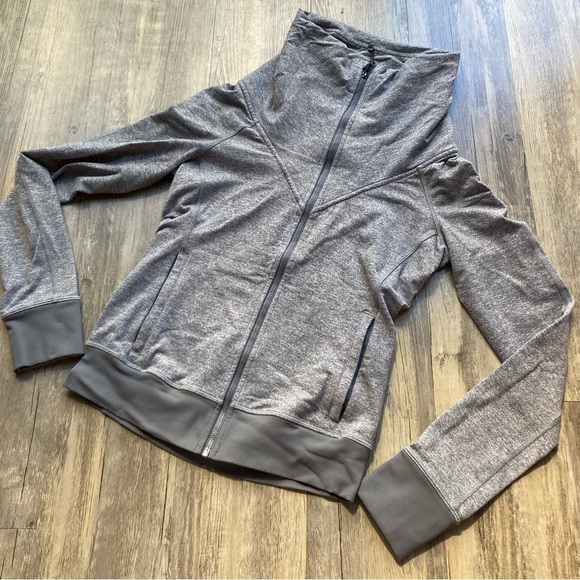 lululemon athletica Tops - Gray Lululemon Be Present Jacket